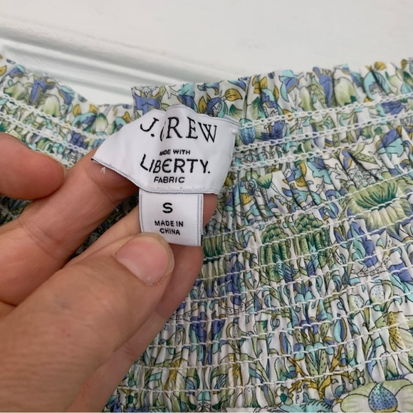 NEW J Crew Dress Womens Small LIBERTY London ART FABRICS Afternoon Paisley smock - Picture 5 of 13